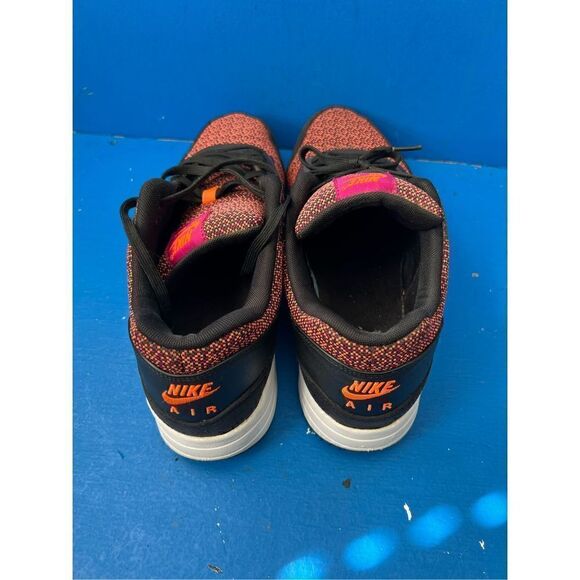 NIKE AIR MAX 1 JCRD JACQUARD PREOWNED VINTAGE US 13   644153-500 RARE SAFARI - Picture 2 of 6